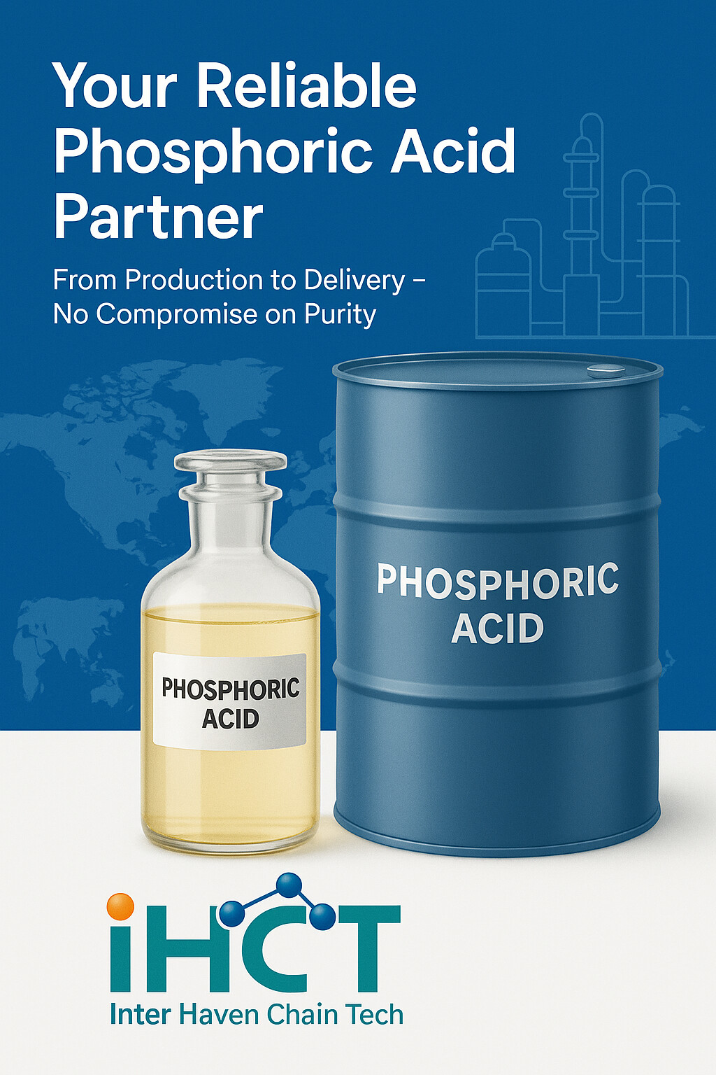 Phosphoric Acid Sourcing: Your Reliable Partner from Manufacturing to Delivery