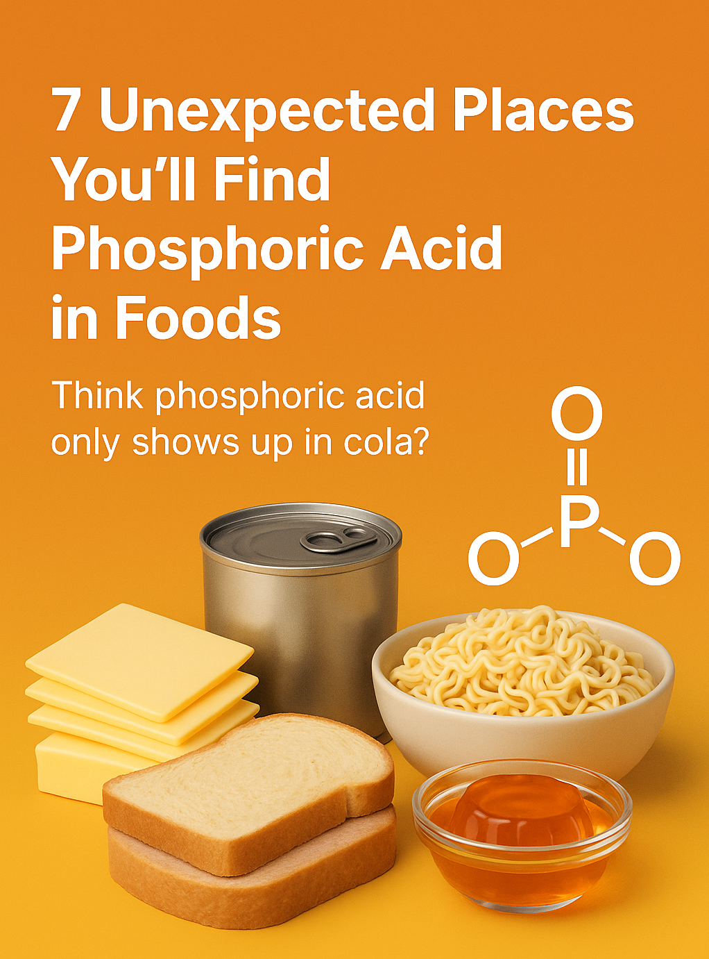 7 Unexpected Places You’ll Find Phosphoric Acid in Foods